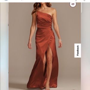 Galina Signature David’s Bridal Cinnamon Dress